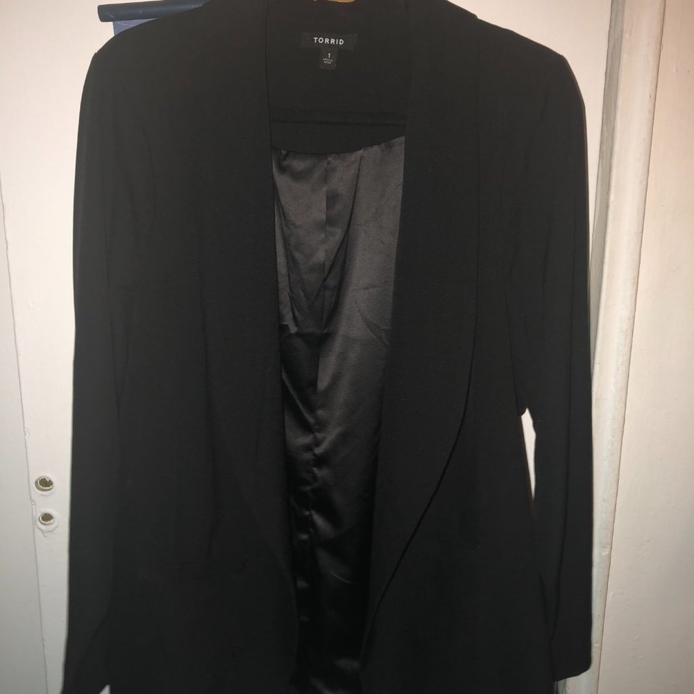 Torrid Black Blazer